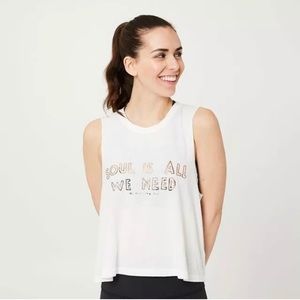 Spiritual Gangster Soul Is All We Need Tank NWOT